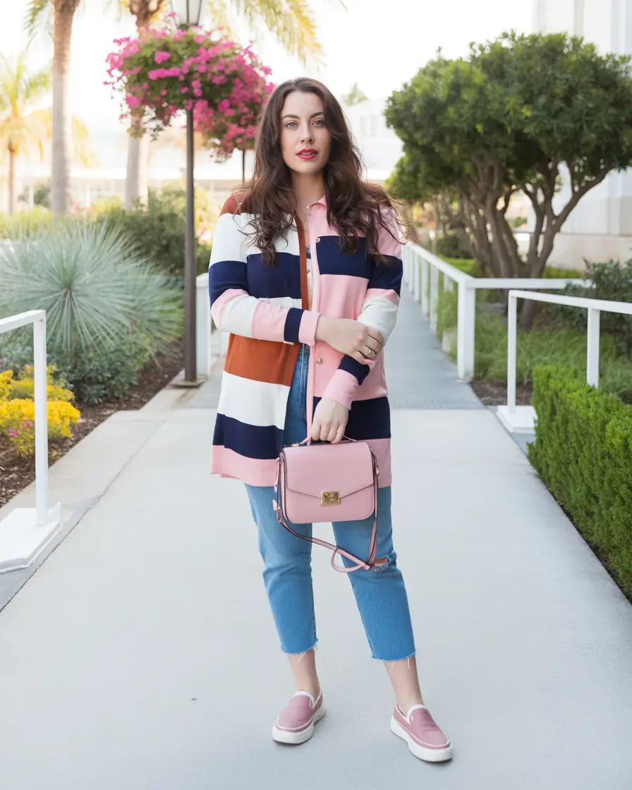 2025 Fall Fashion for Plus Size Women Playful Color Blocking Meets Weekend Casual