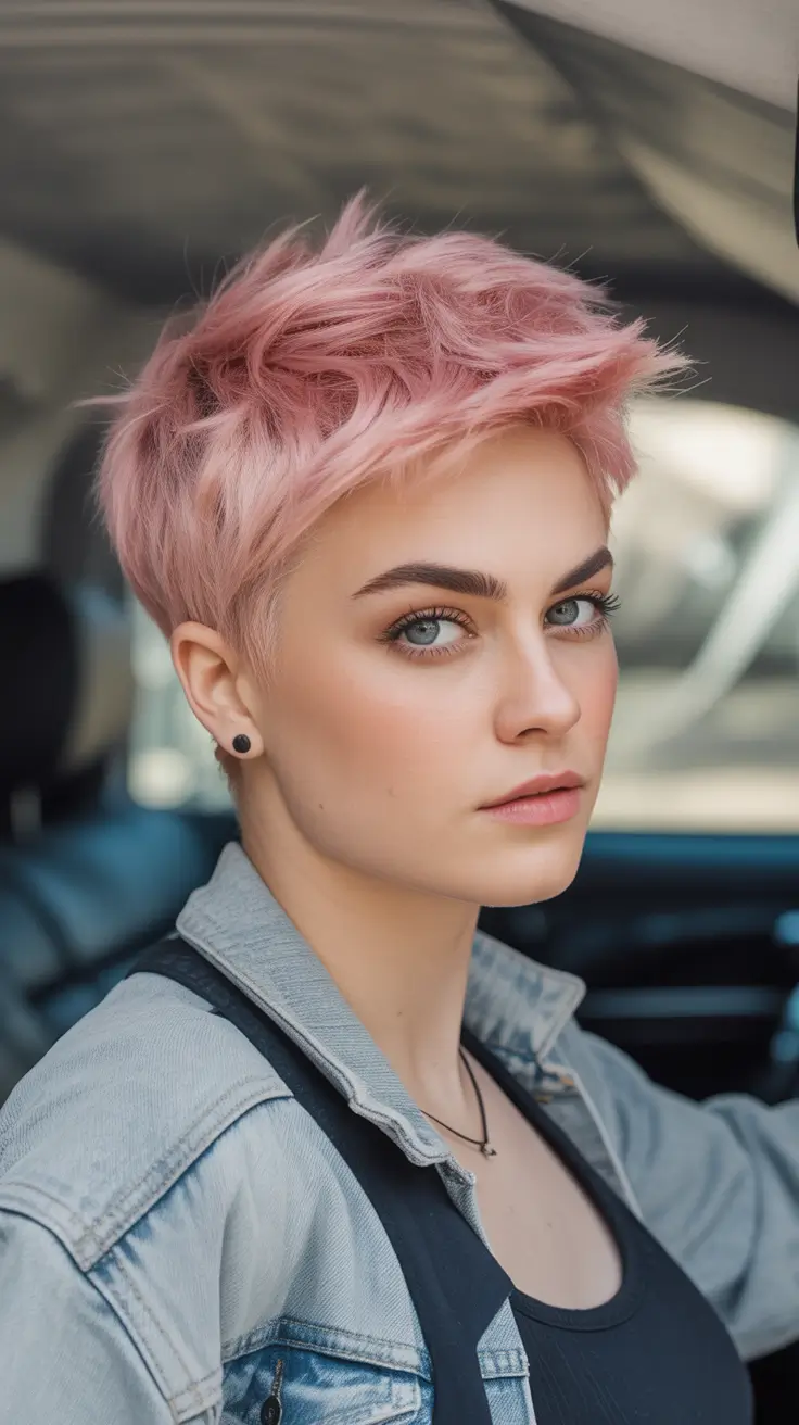 August hair color+Cotton Candy Pixie for the Fearless Girl