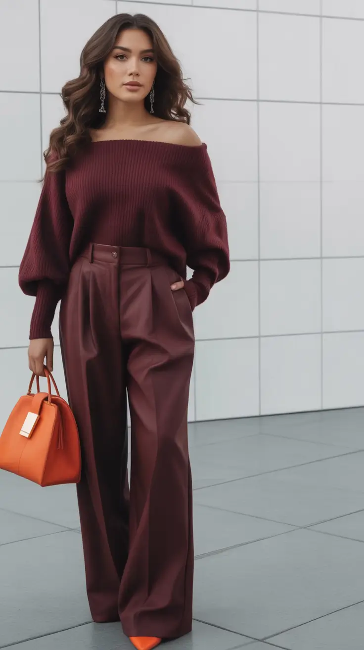 2025 women trends Berry Luxe & Tangerine Punch