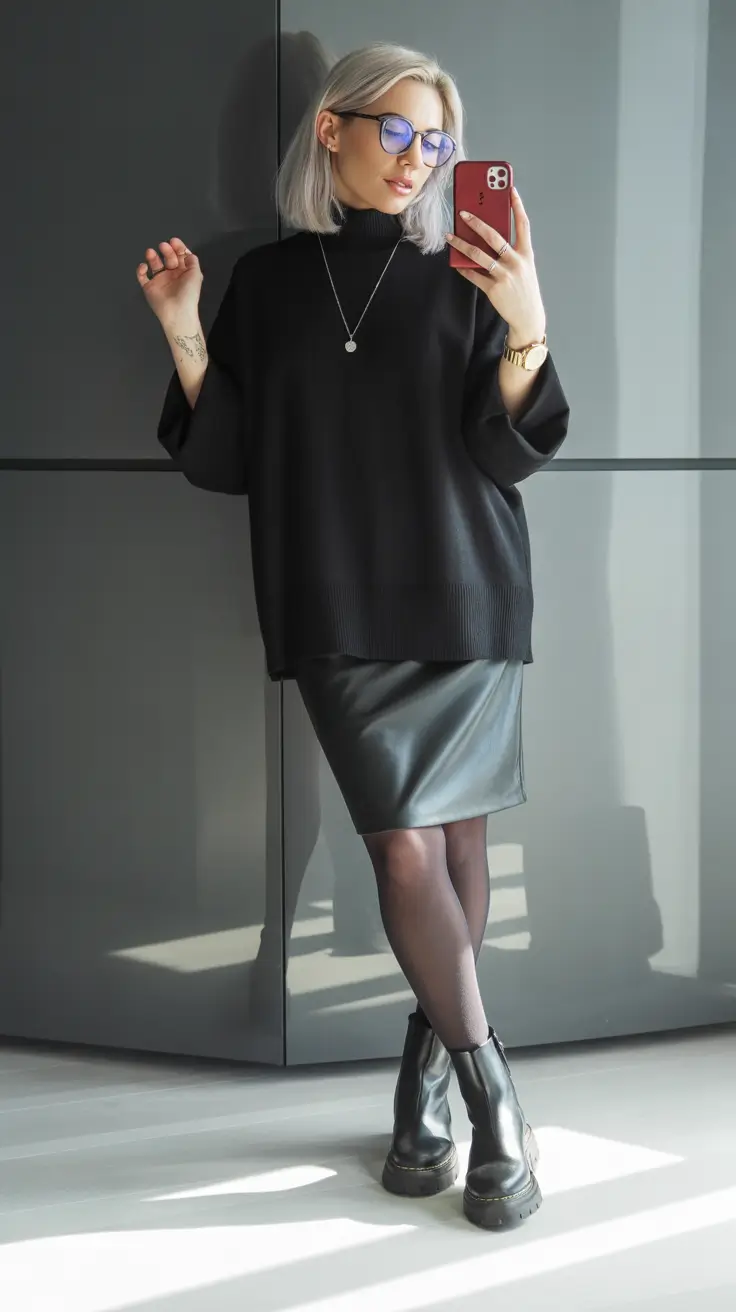 2025 capsule Monochrome Noir with Texture Play