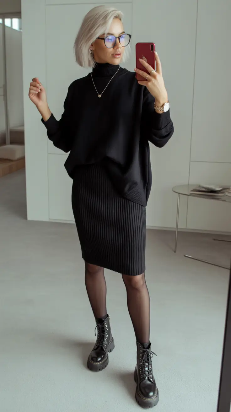 Capsule Wardrobe for Fall 2025+Cozy Grunge For Urban Mornings