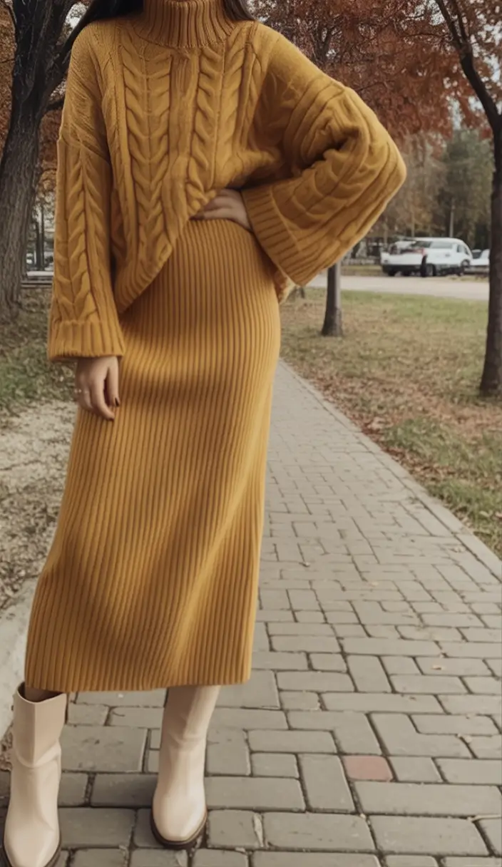 Capsule Wardrobe for Fall 2025+Golden Knits and Autumn Glow