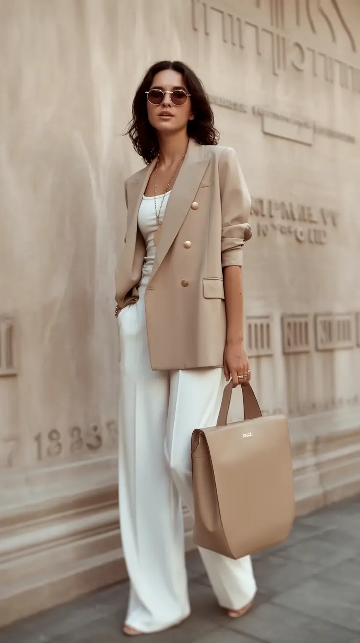 Capsule Wardrobe for Fall 2025+Polished Neutrals That Mean Business