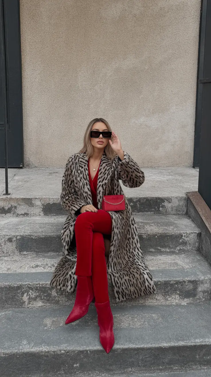 Cute Birthday outfits for Fall 2025 Celebrations+Red Velvet Fire with a Wild Side