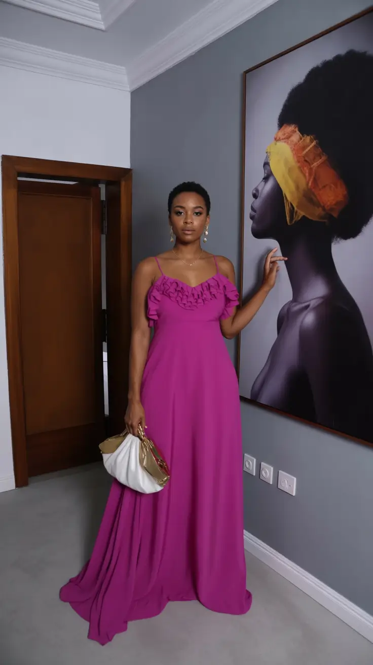 Cute Birthday outfits for Fall 2025 Celebrations+Rosy Orchid Goddess in Motion