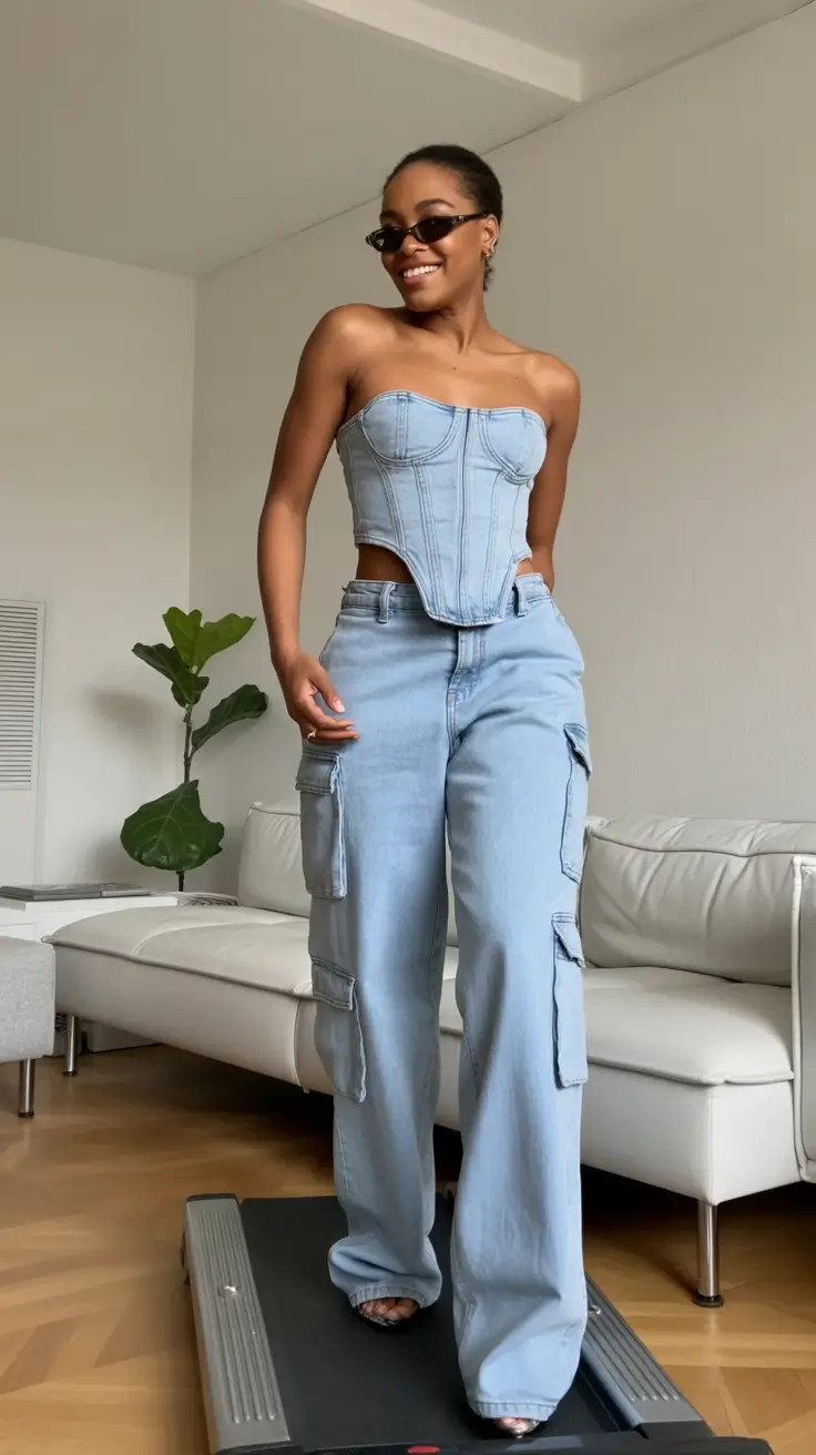 Cute Birthday outfits for Fall 2025 Celebrations+Denim on Denim with a Birthday Twist