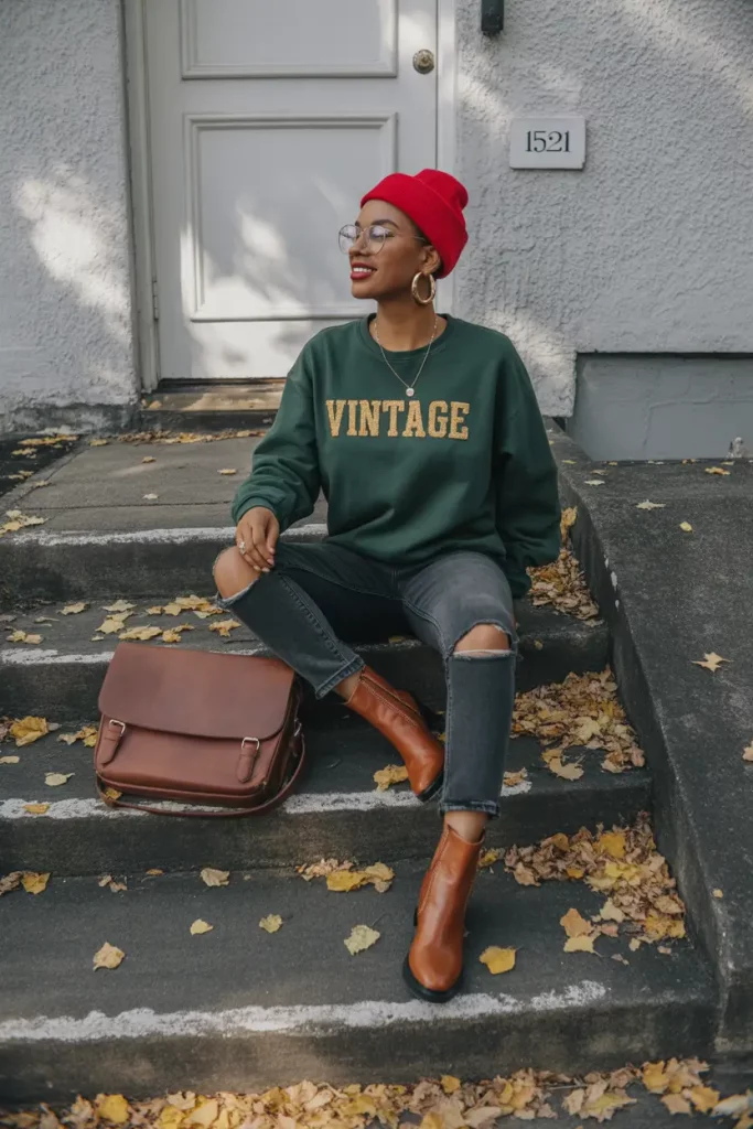 25 Fall Outfits Ideas 2025 for Late Summer Casual & Chic Aesthetic