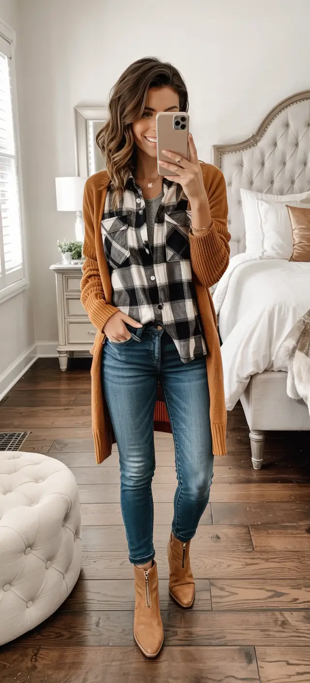 early fall outfits ideas 2025 The Cozy Weekend Edit