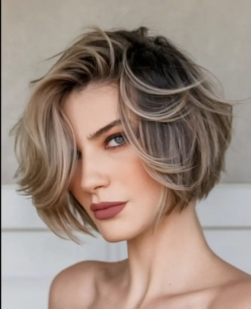 end of summer hair color 2025 Effortless Luxe Bob