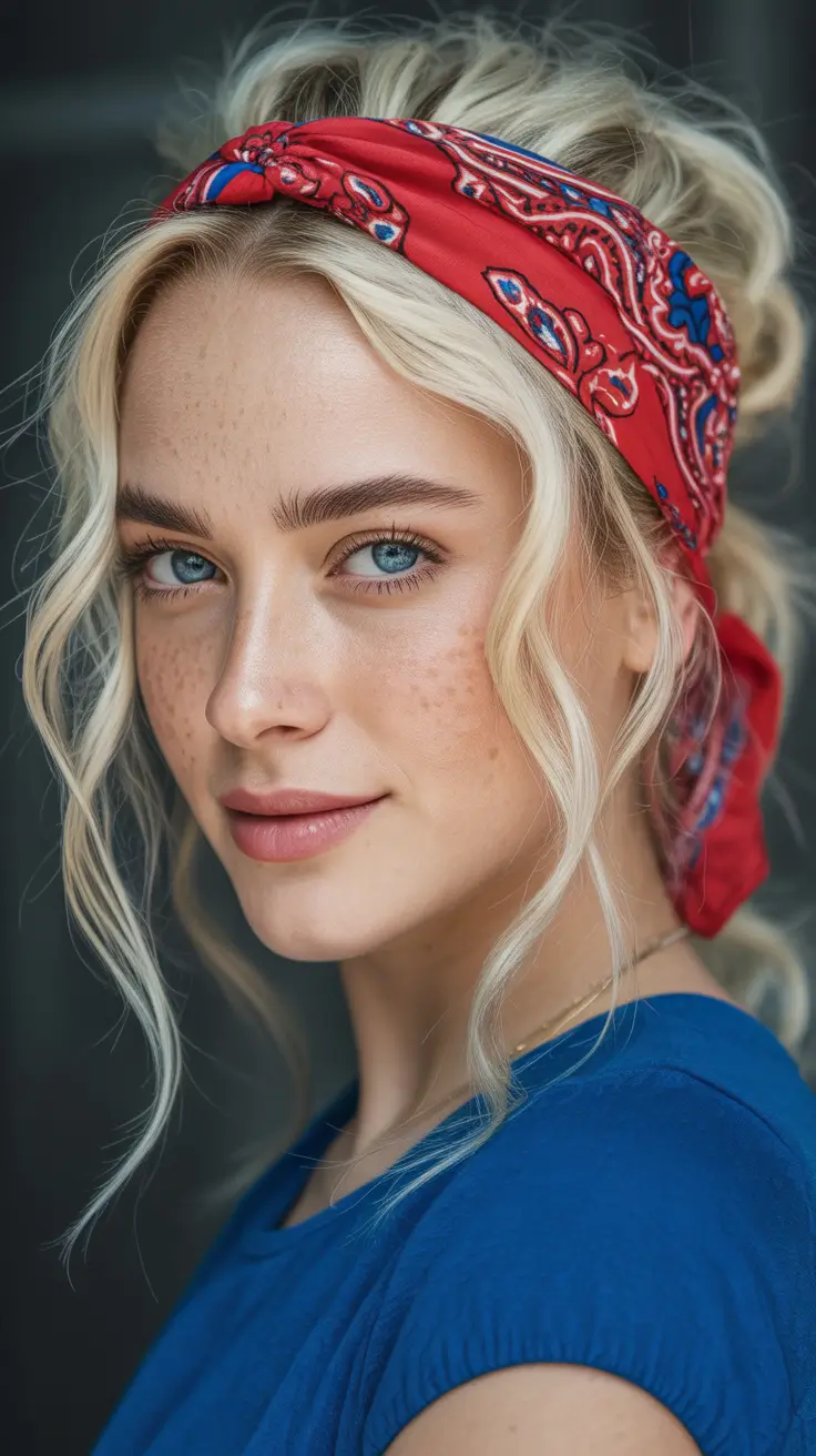 end of summer hairstyles ideas 2025 Retro Romance with a Twist