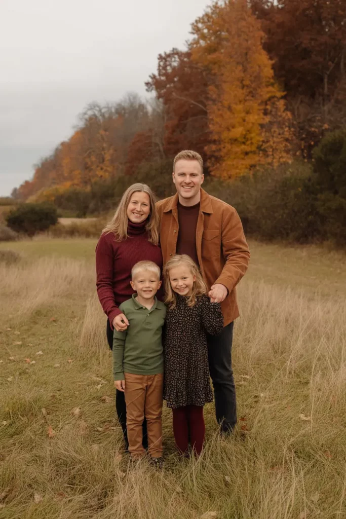 25 Fall 2025 Family Photo Outfits Inspo with Stylish Ideas for Every Season Mood