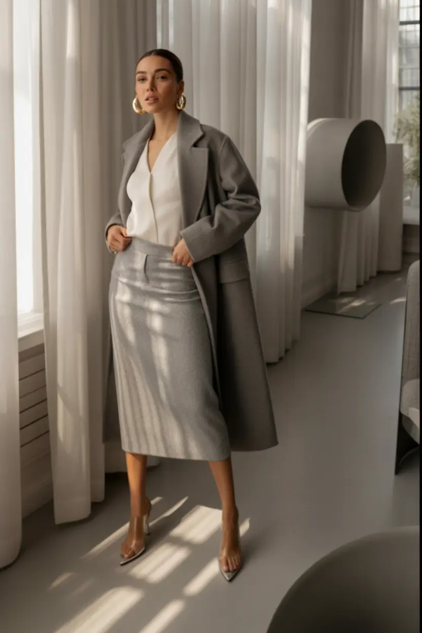 Fall 2025 outfits inspiration for women over 30 Polished Neutrals with Power Appeal