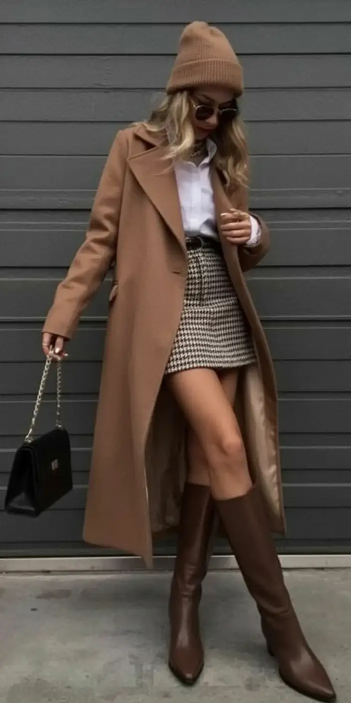 Fall 2025 outfits inspiration for women over 30 Camel and Tweed for the Win