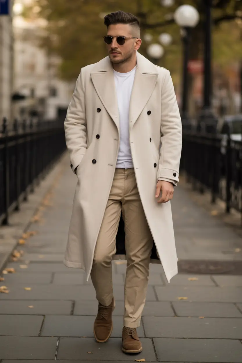 fall fashion guide - outfits for men 2025 Classic Neutrals with Modern Minimalism