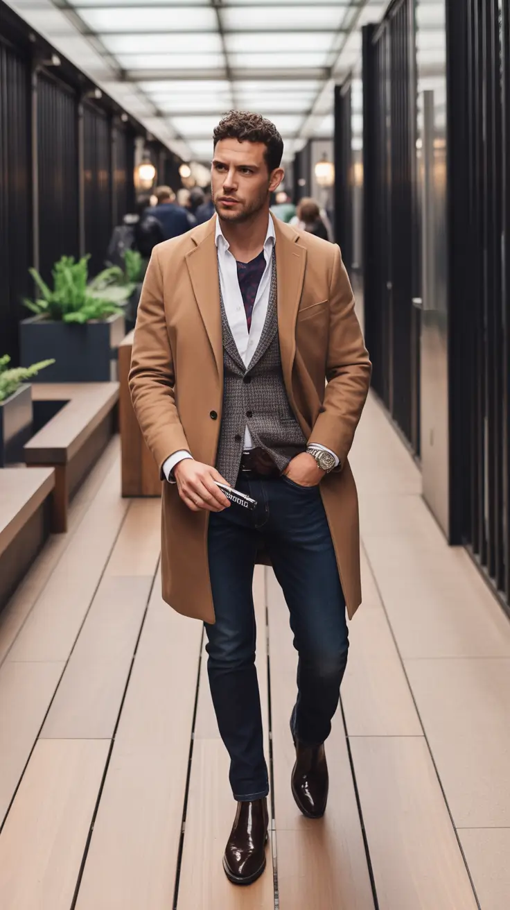fall fashion guide - outfits for men 2025 Smart Layers for Office-to-Evening Cool