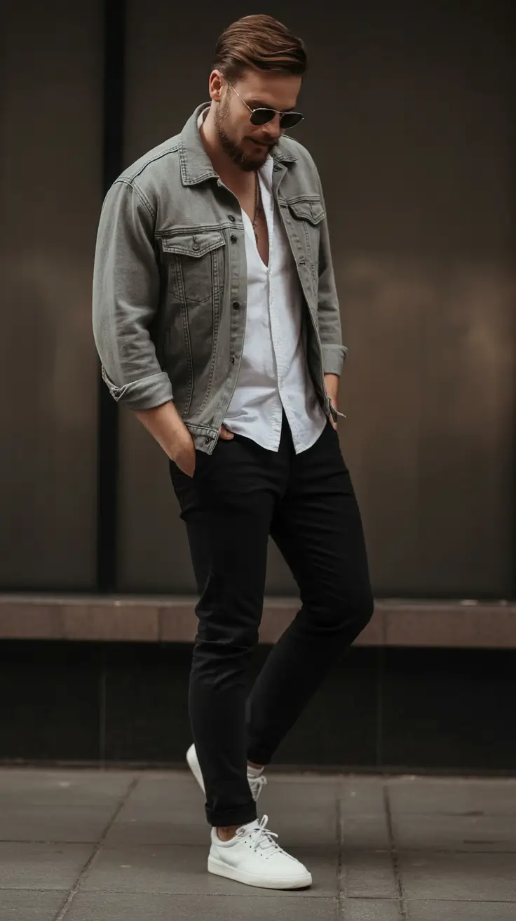 fall fashion guide - outfits for men 2025 Urban Vibes with Laidback Precision