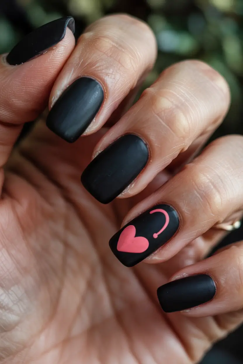 first day of school nails 2025+Back-to-School Mystery Vibe