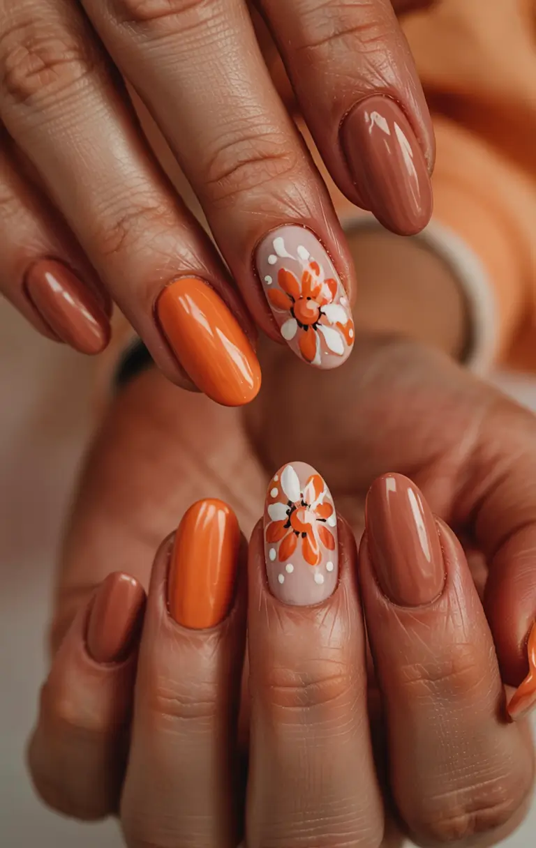first day of school nails 2025+Fresh Florals for Fall Transitions