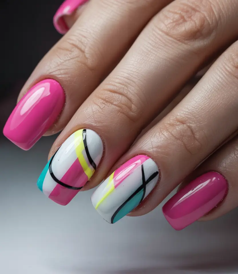 first day of school nails 2025+Sharp Lines, Brighter Minds