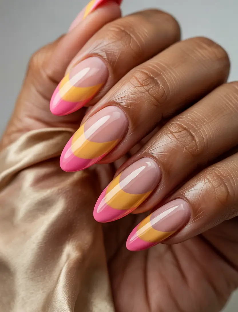 first day of school nails 2025+Tutti Frutti Tips