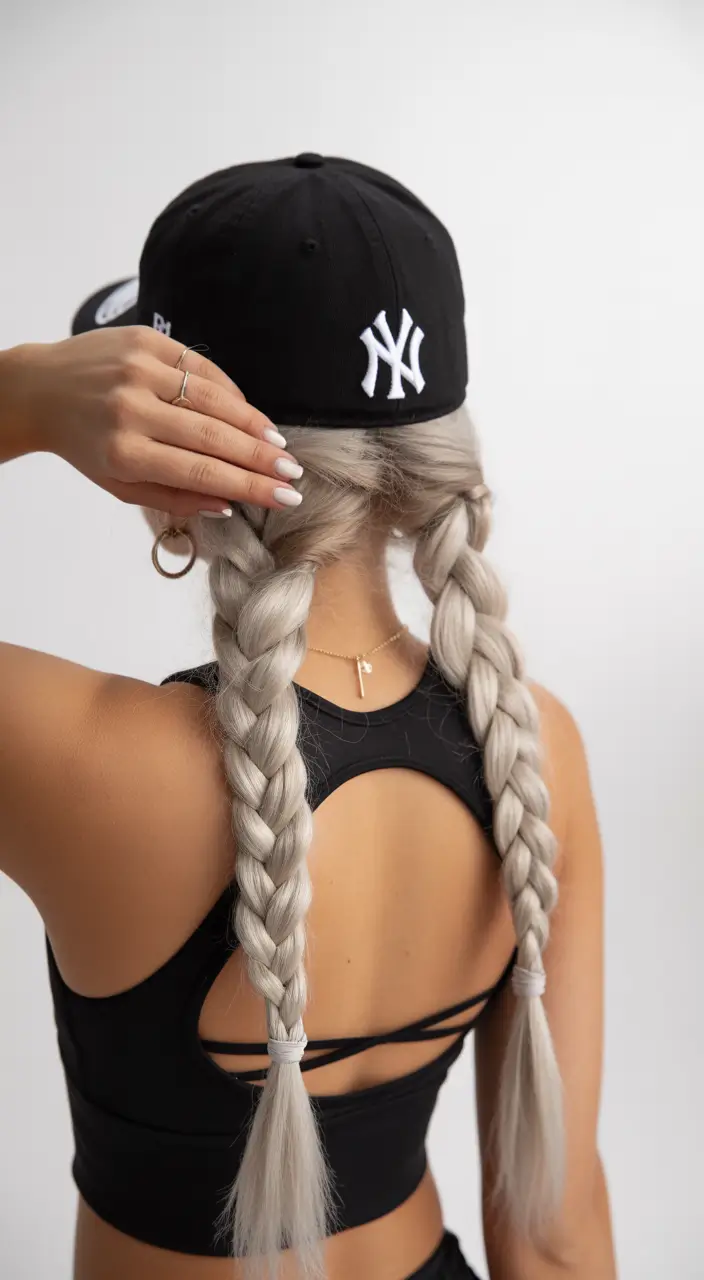 labor day hairstyles+Double Dutch Braids & Street Chic Energy