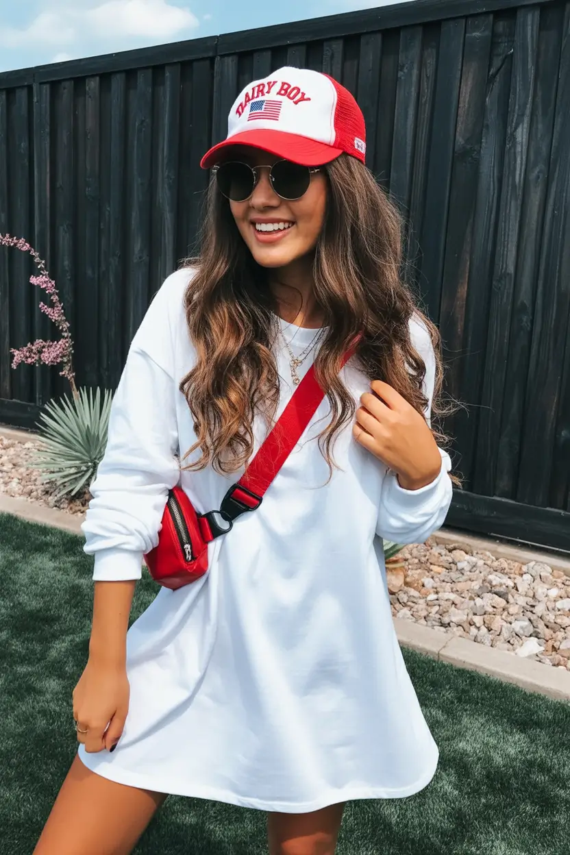 labor day outfits All-American Sporty Spice