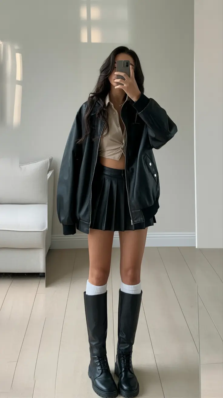 2025 Edgy Prep School: The Revival of Cool-Girl Uniform Energy