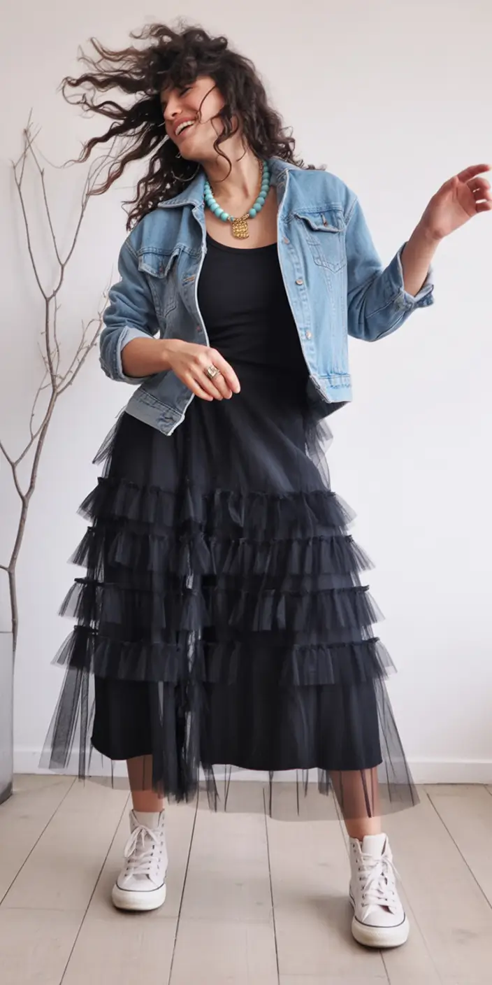 How to wear skirts this fall – 2025 outfits inspiration Playful Layers and Unexpected Volume