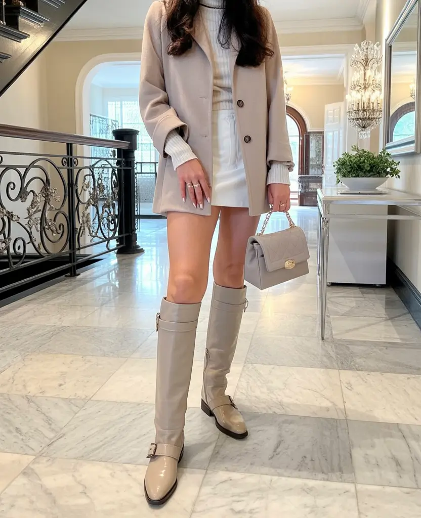 Old Money outfits to Try This Fall 2025 - Château Casual in Cream