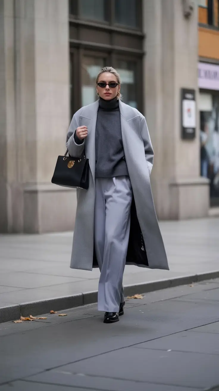 simple casual fall outfits Power Walk Meets Power Suit