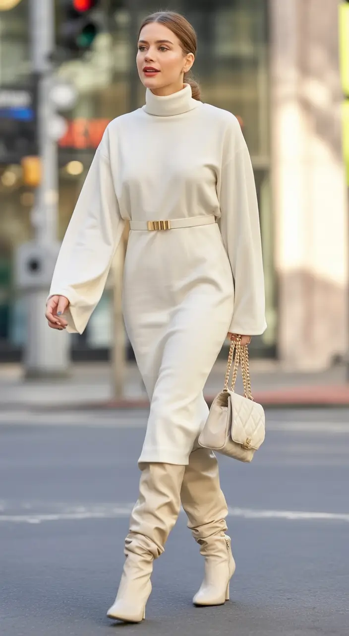 Trendy Women’s Fall Fashion Looks to Try in 2025+All-Cream Dream: Minimalism, Elevated
