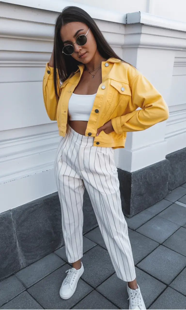 August outfits Sunbeam Utility: Mixing Citrus and Cool