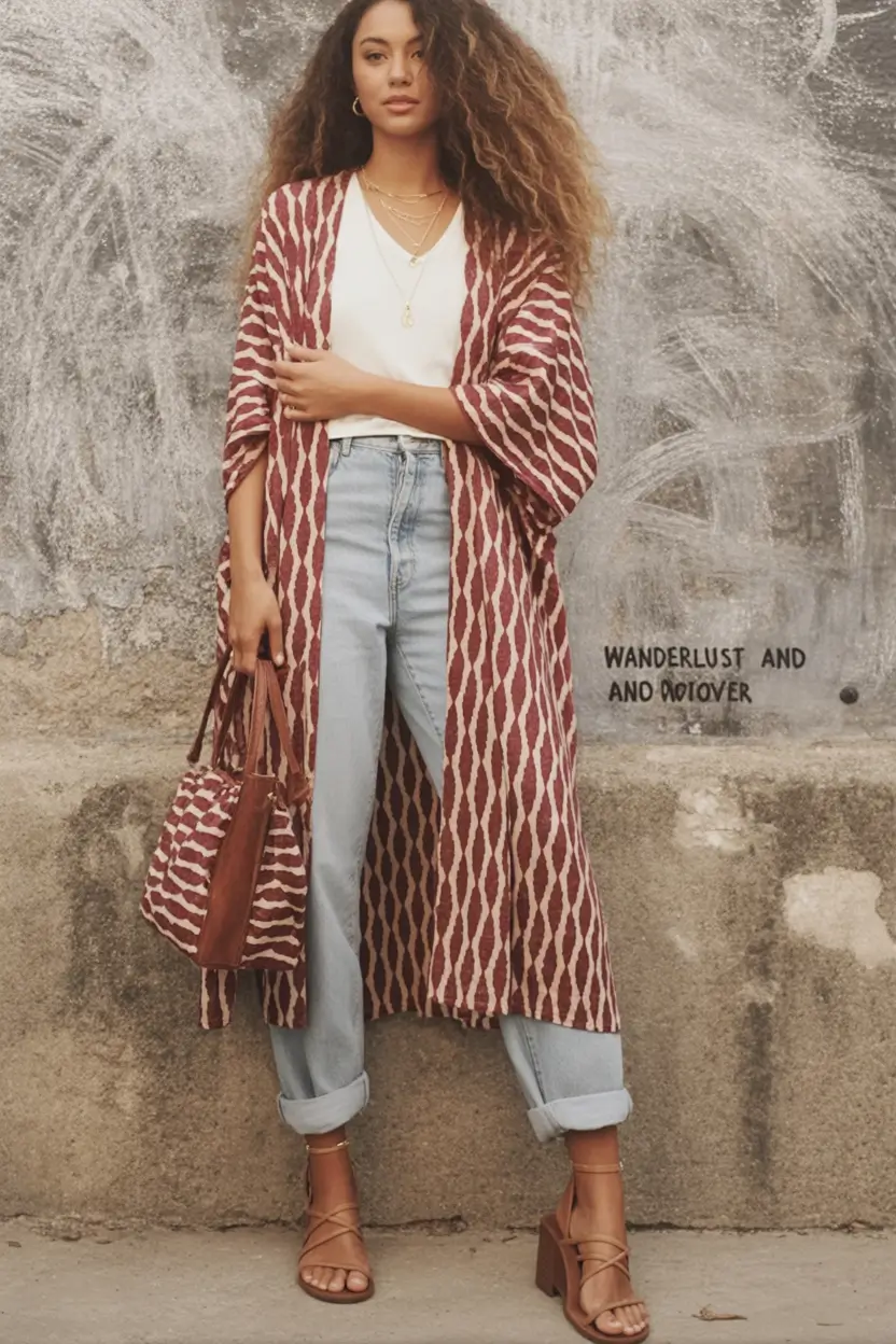 August outfits Print-on-Print Done Right