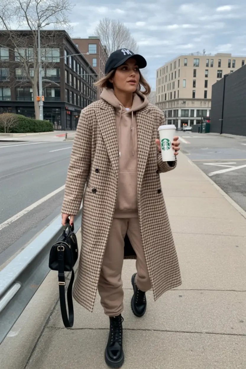 cozy fall outfits Street Chic in Neutrals