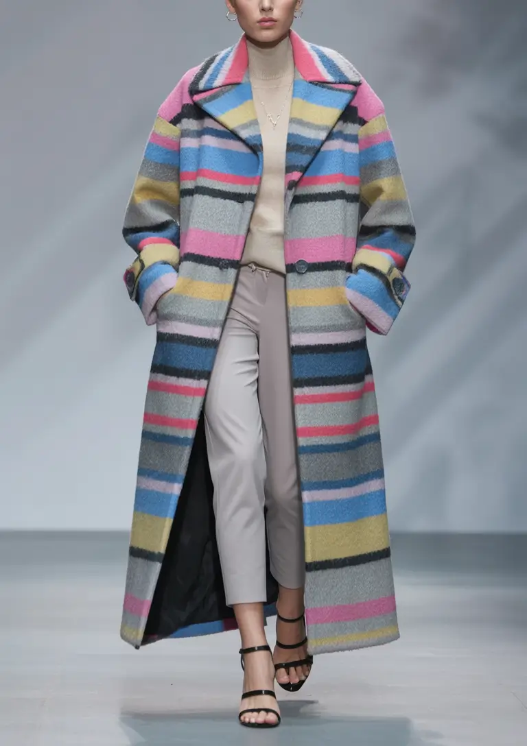 cozy fall outfits Colorblock Confidence