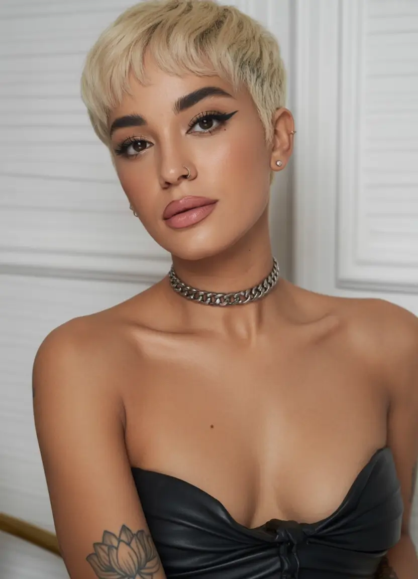 Best Fall 2025 Haircuts for Oval Face Shapes Modern French Pixie