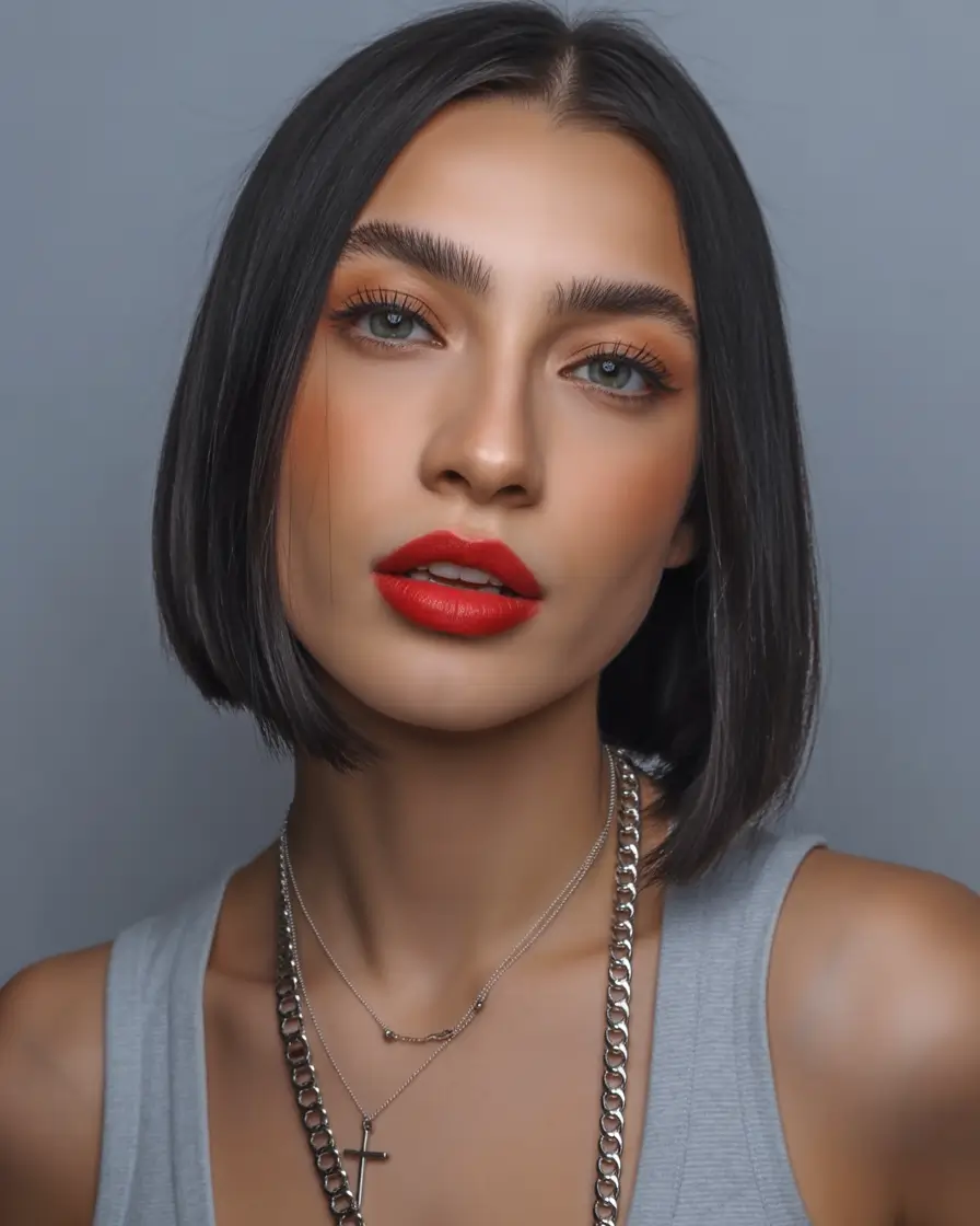 Best Fall 2025 Haircuts for Oval Face Shapes Precision Gloss Bob