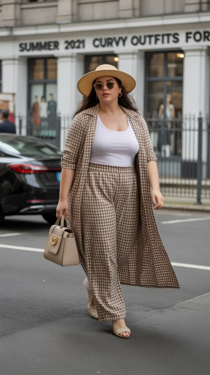 curvy fall outfits Country Cool Meets City Ease