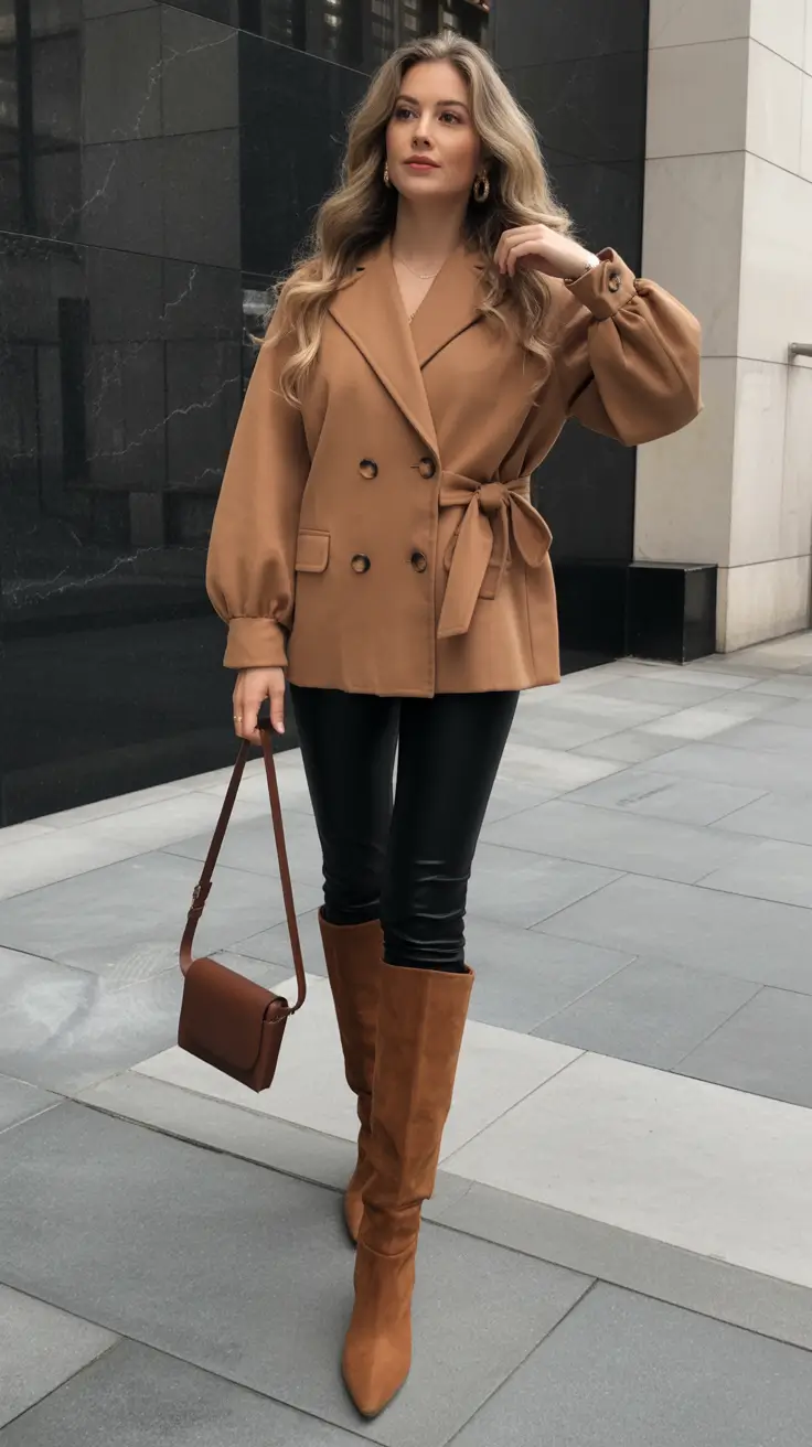 September outfits Cinnamon Chic: Monotone Done Right