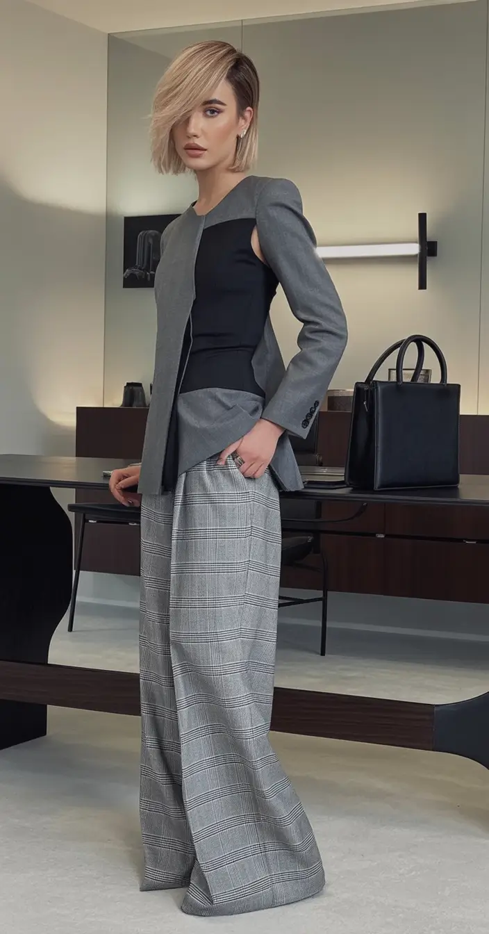 September outfits Boardroom Couture: Architectural Officewear