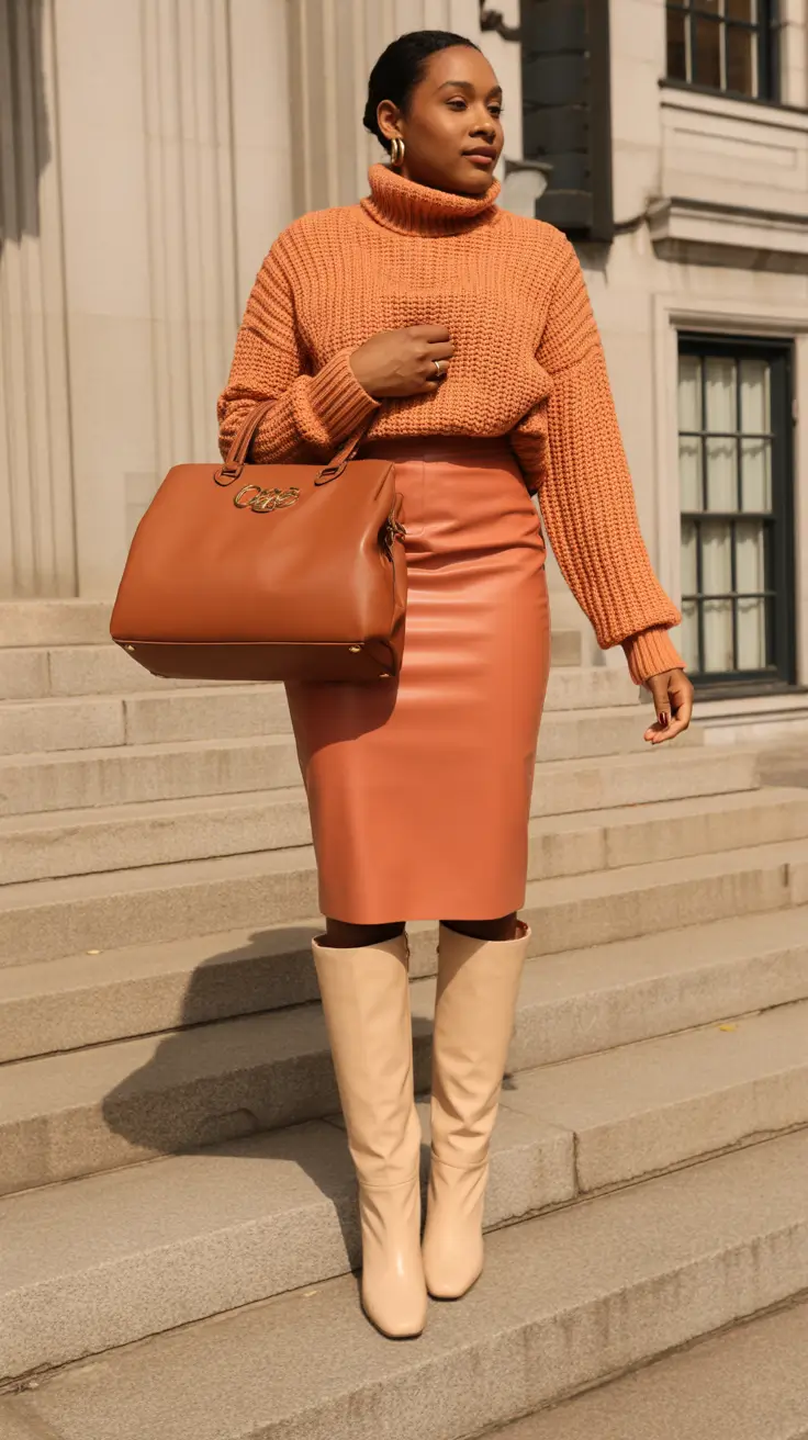 fall outfits for black women Monochrome Earth Tones for the Grown-Up Glow