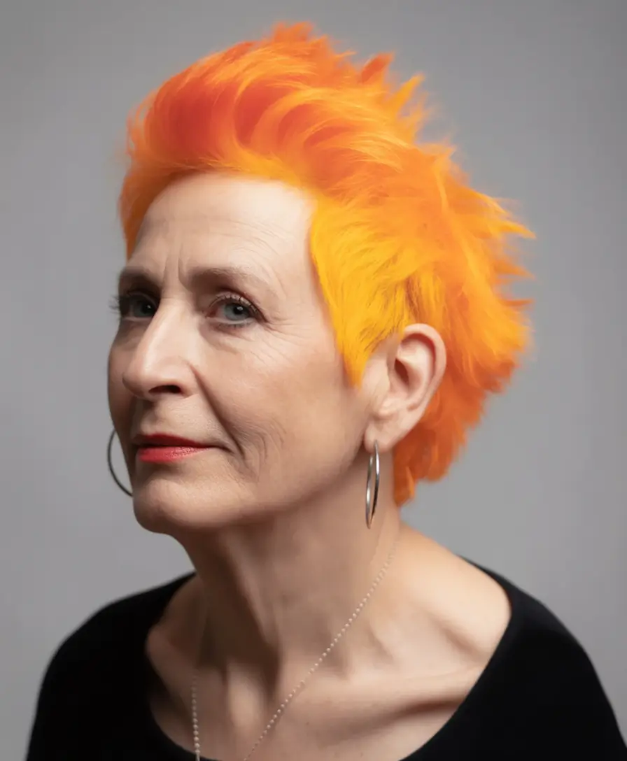 Fall hair color for women over 60+Golden Mushroom Blonde with Balayage Layers