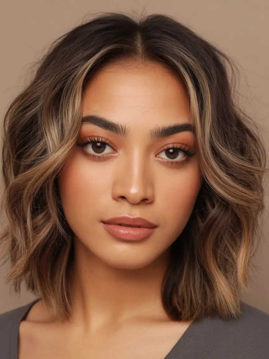 Fall Hair Colors for Warm Skin Toffee Root Melt with Smoky Ends