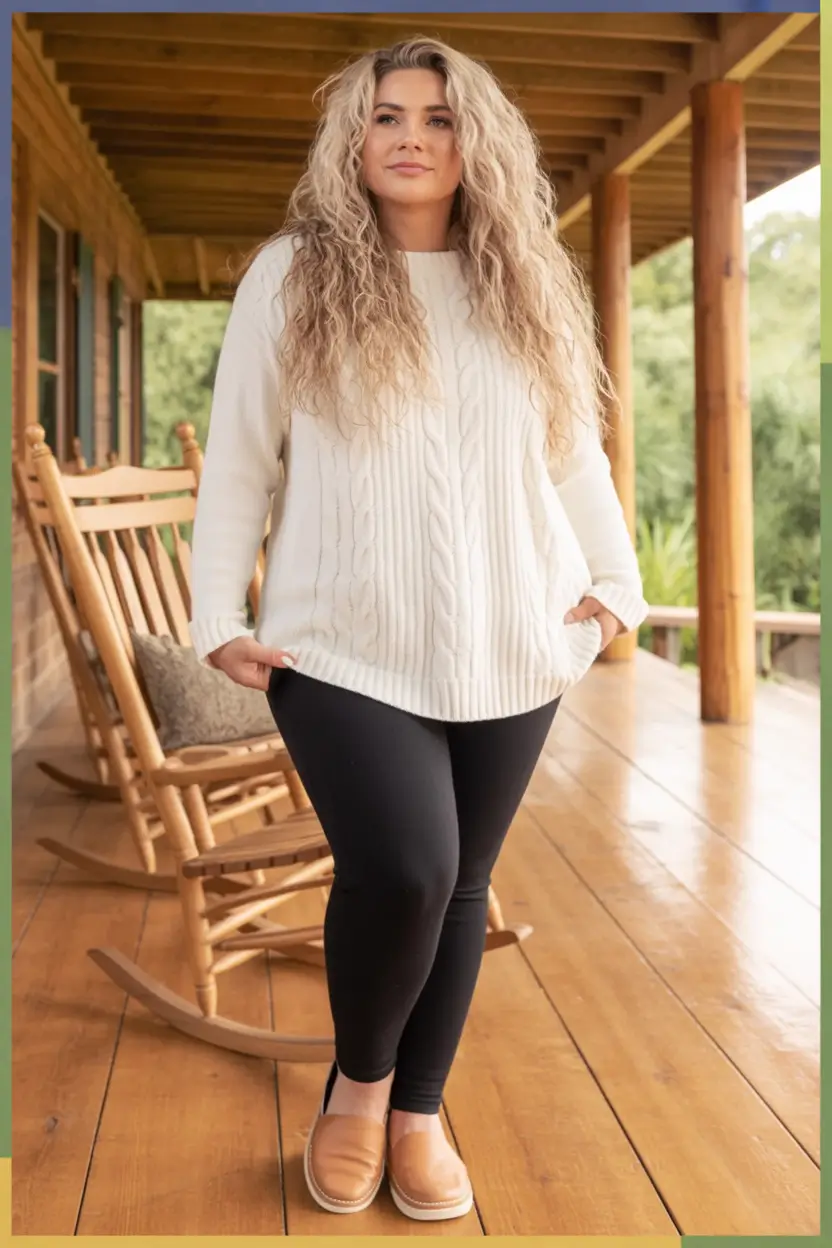 fall sweater outfits Cabin Core Comfort