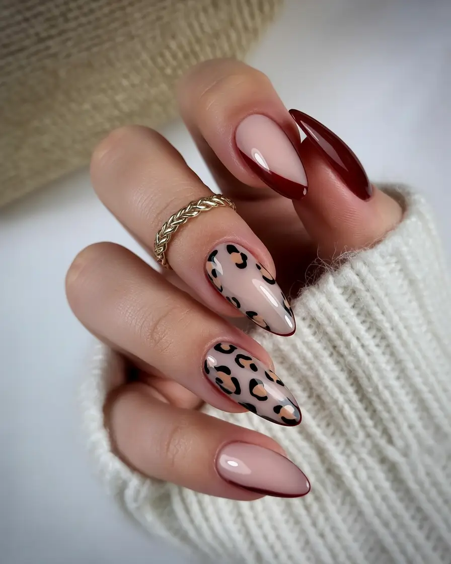 Fall-short-almond-Wine-Red-Meets-Leopard-Neutrals