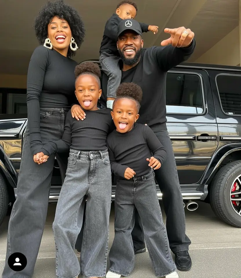 fall family photo outfits Denim Drama With a Side of Sass