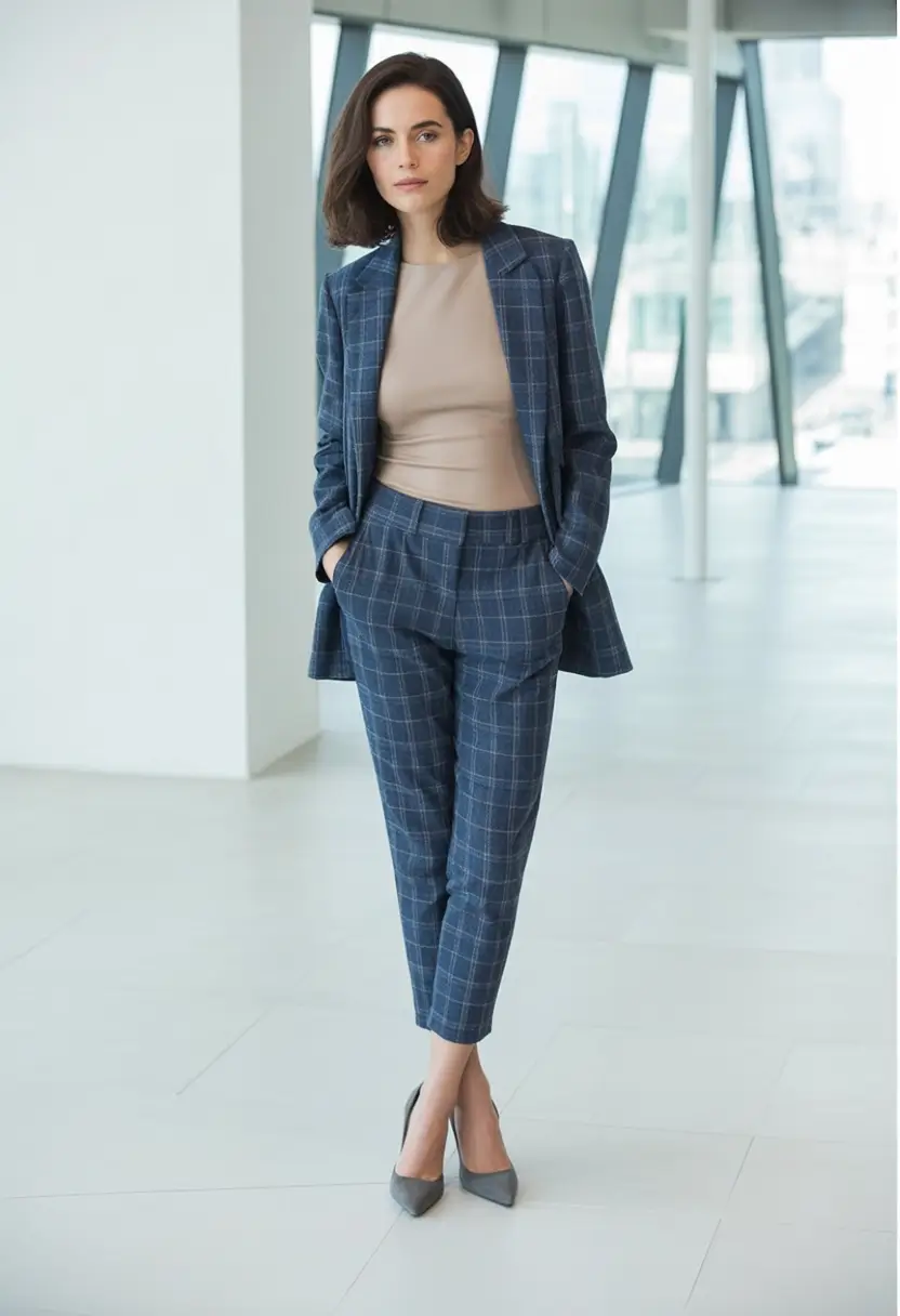 fall fashion trends for women 2025 Tailored Power, Softened by Neutrals