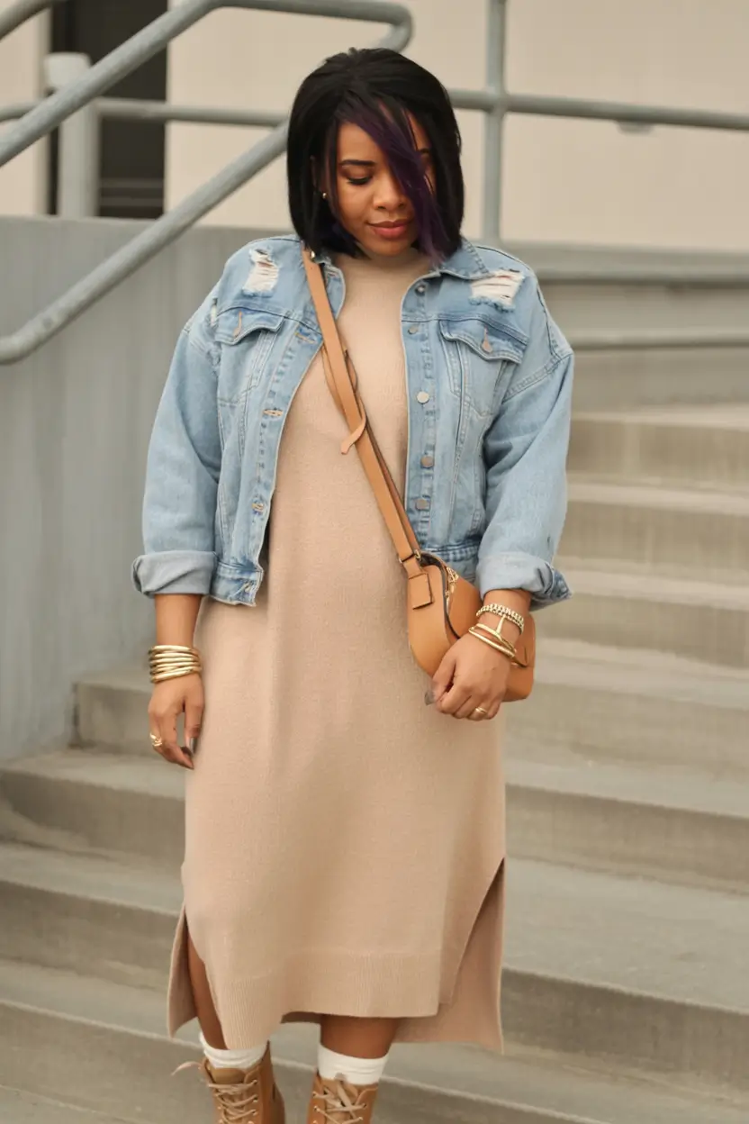 fall fashion outfits The Denim Jacket Revival