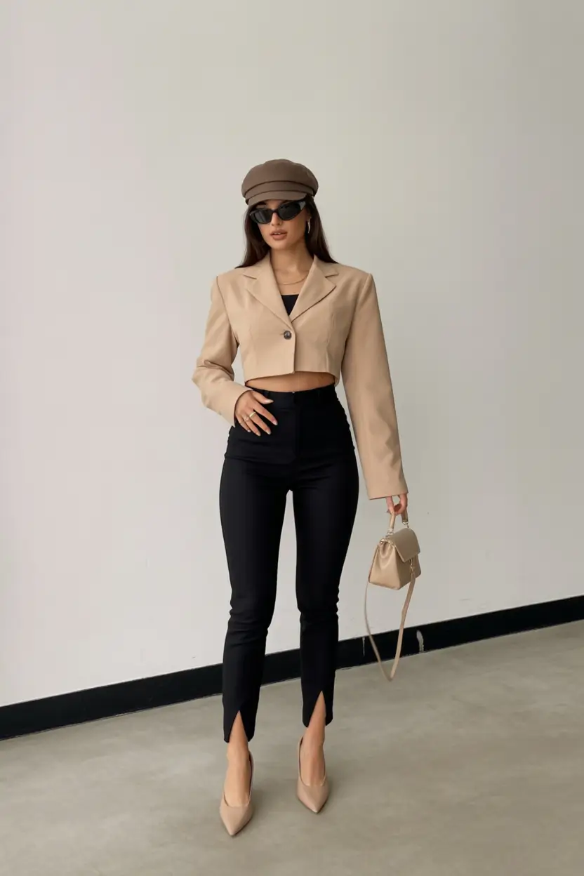 trendy fall outfits Minimalist Parisian for Power Moves