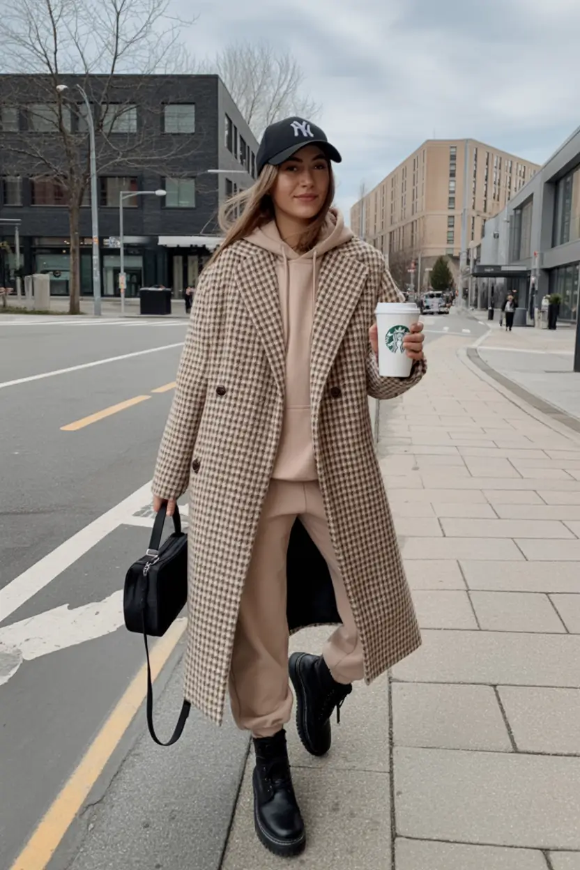 layering for fall outfits+Soft Sporty Energy with a Tailored Twist